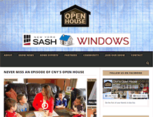 Tablet Screenshot of cnyopenhouse.com